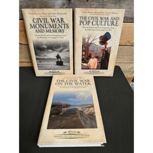 Lot of 3 Emerging Civil War 10th Anniversary Series Books - Mackowski One SIGNED